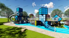 乐鱼LEYU社区儿童游乐设备