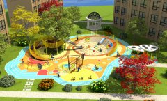 乐鱼LEYU社区儿童游乐设备