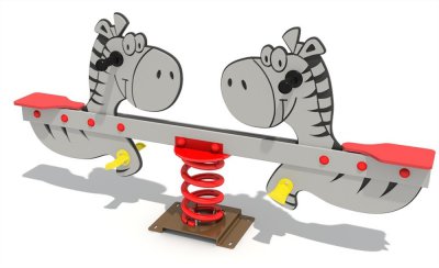  乐鱼LEYU游乐斑马主题双人儿